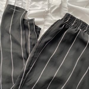 Missguided striped flowy pants